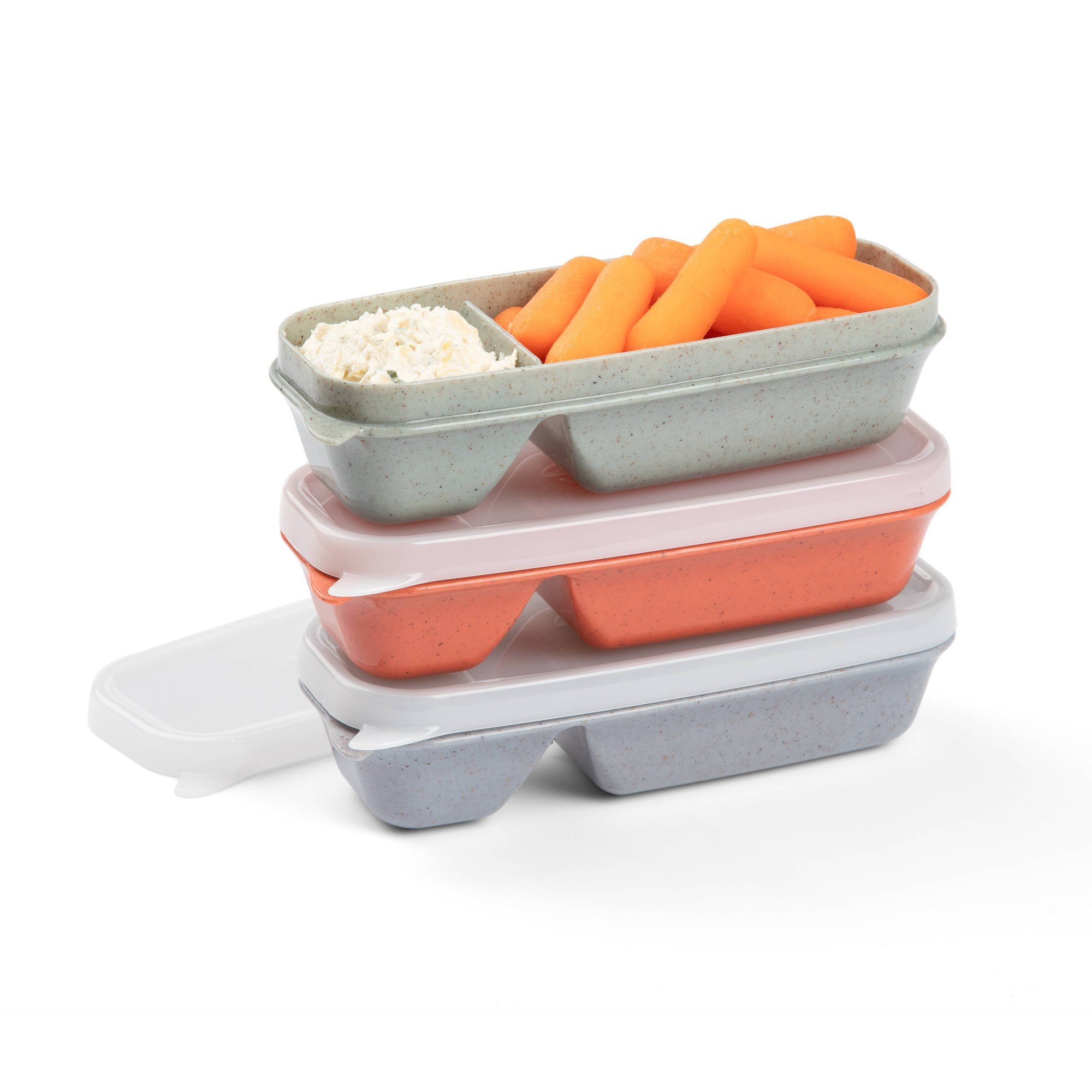 Food Storage Meal Prep - Sızdırmaz Atıştırmalık ve Sos Saklama Kabı,