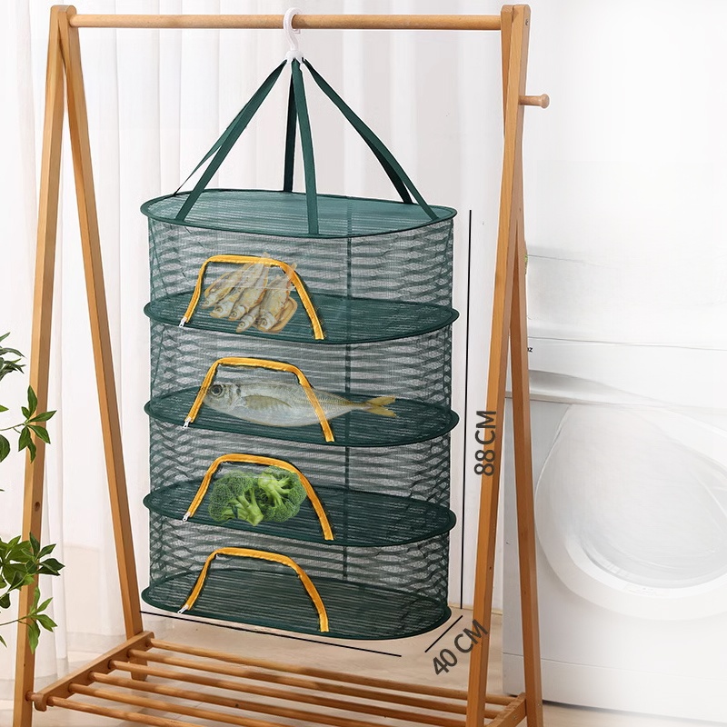 Food Storage Net - Kalınlaştırılmış Çok Katmanlı Gıda Kurutma Rafı
