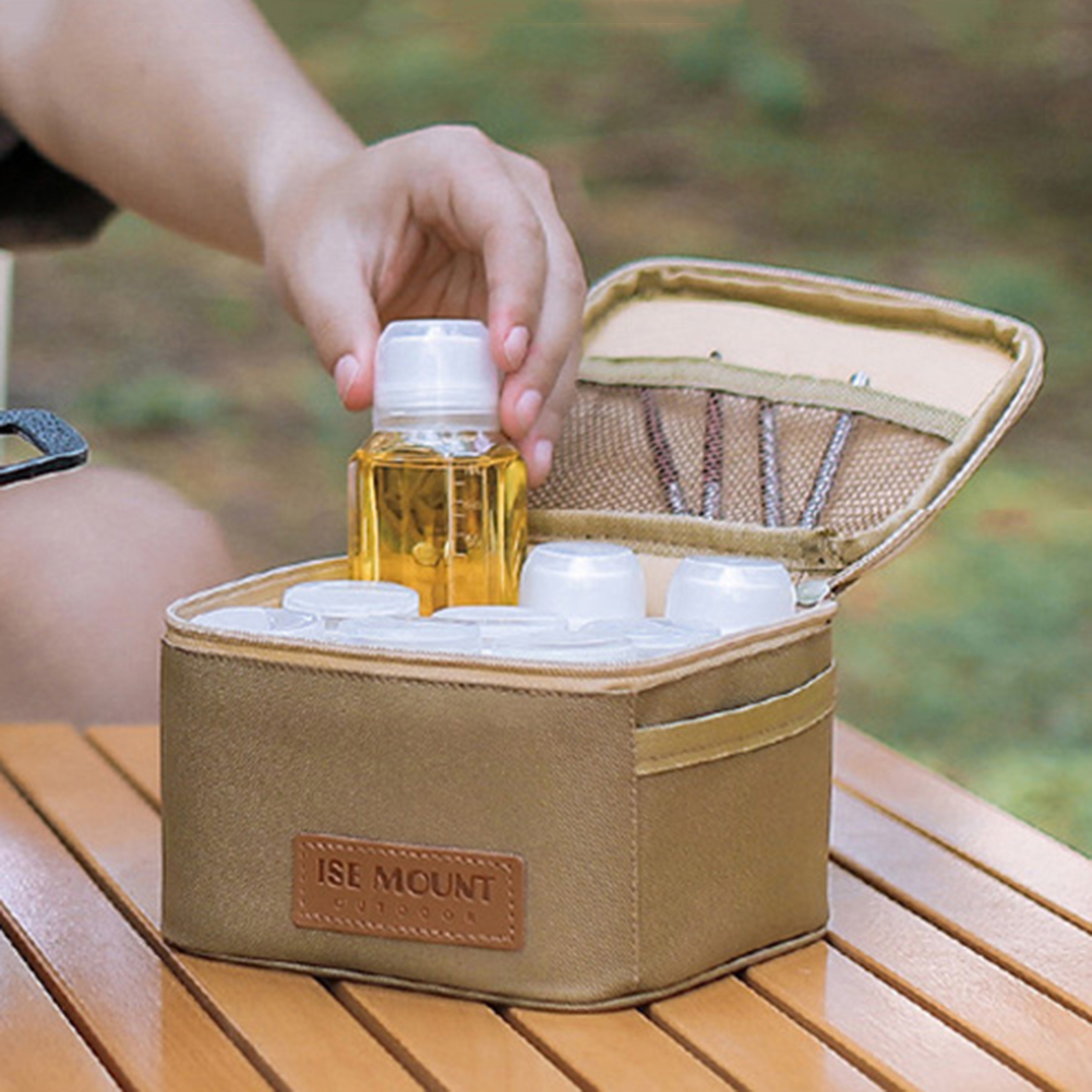 Food Storage Jar Set - Çeşni şişesi takım saklama çantası büyük