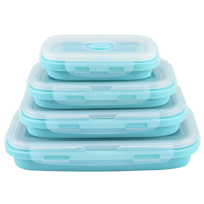 Food Storage Safe - Katlanabilir Silikon Gıda Saklama Kabı, Hava