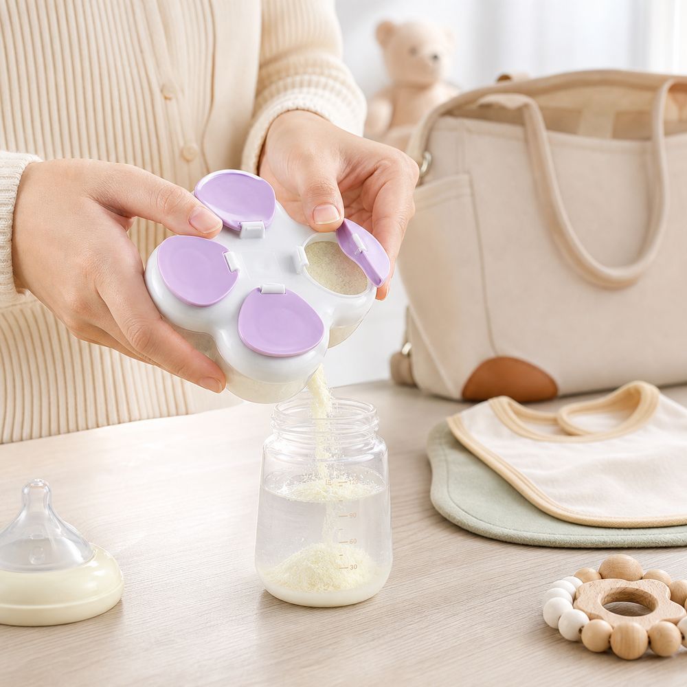 Food Storage Dispenser - Bölmeli Mama Hazırlama Kabı 720ml 4