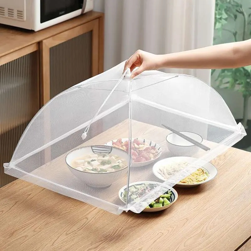 Food Storage Net - Yemek Örtüsü Örgü Katlanır Yıkanabilir Sineklerden