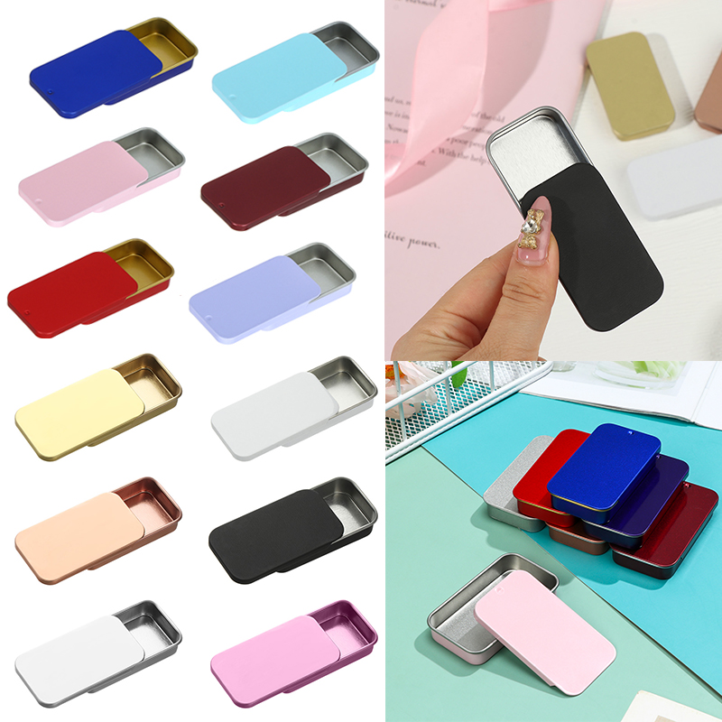 Food Storage Drawers - Teneke Kutu Slayt Kapaklı Itme Çekme