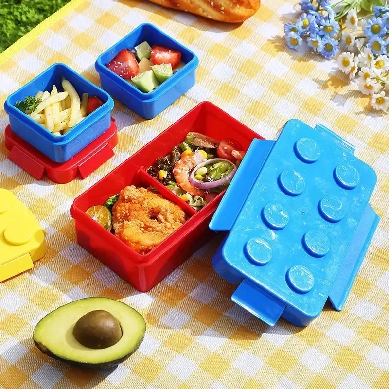 Food Storage Building - Taşınabilir Sızdırmaz Beslenme Kutusu Renkli Yapı