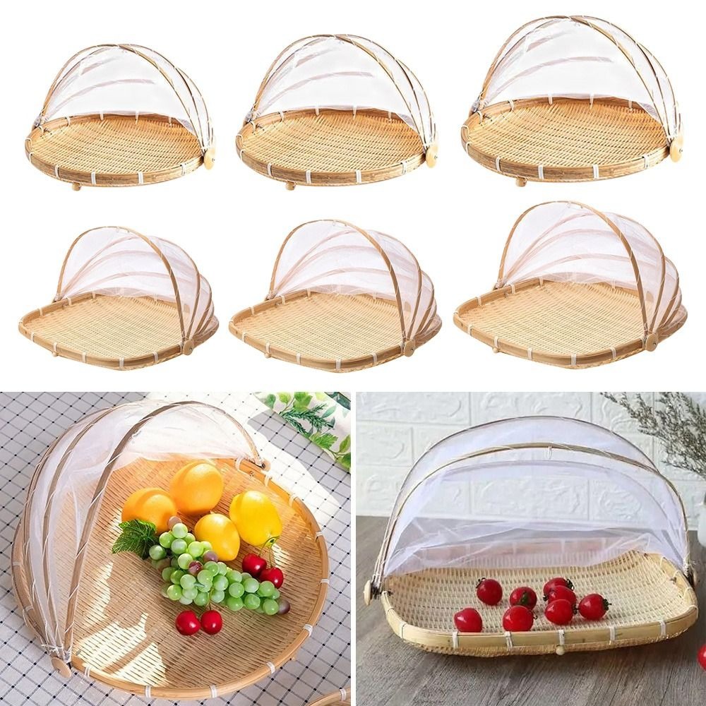 Food Storage Net - Sivrisinek Önleyici Fileli Yiyecek Kabı, Toz