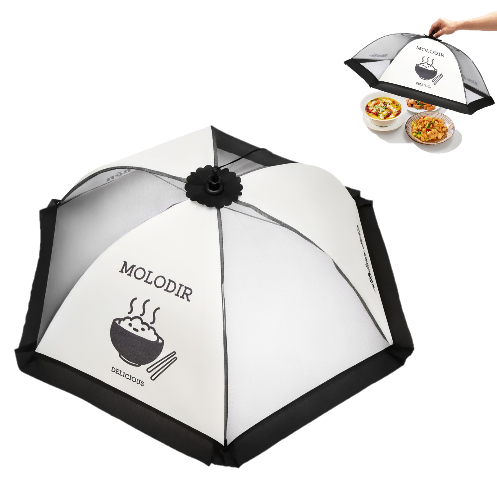 Food Storage Net - Katlanabilir yiyecek kapakları yemek masası örgü