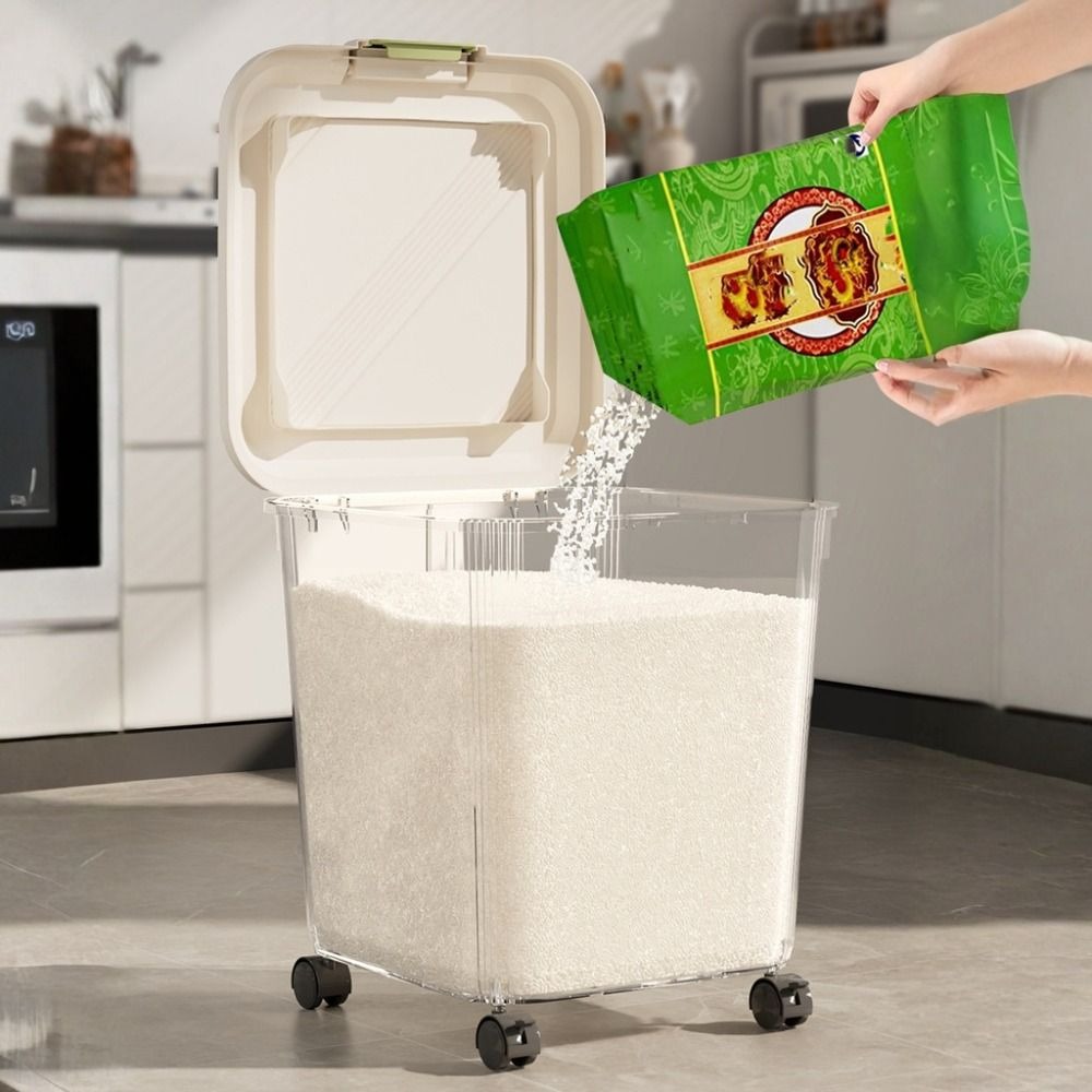 Böcek Geçirmez Pirinç Saklama  - Food Storage With Wheels incelemesi ve fiyatı