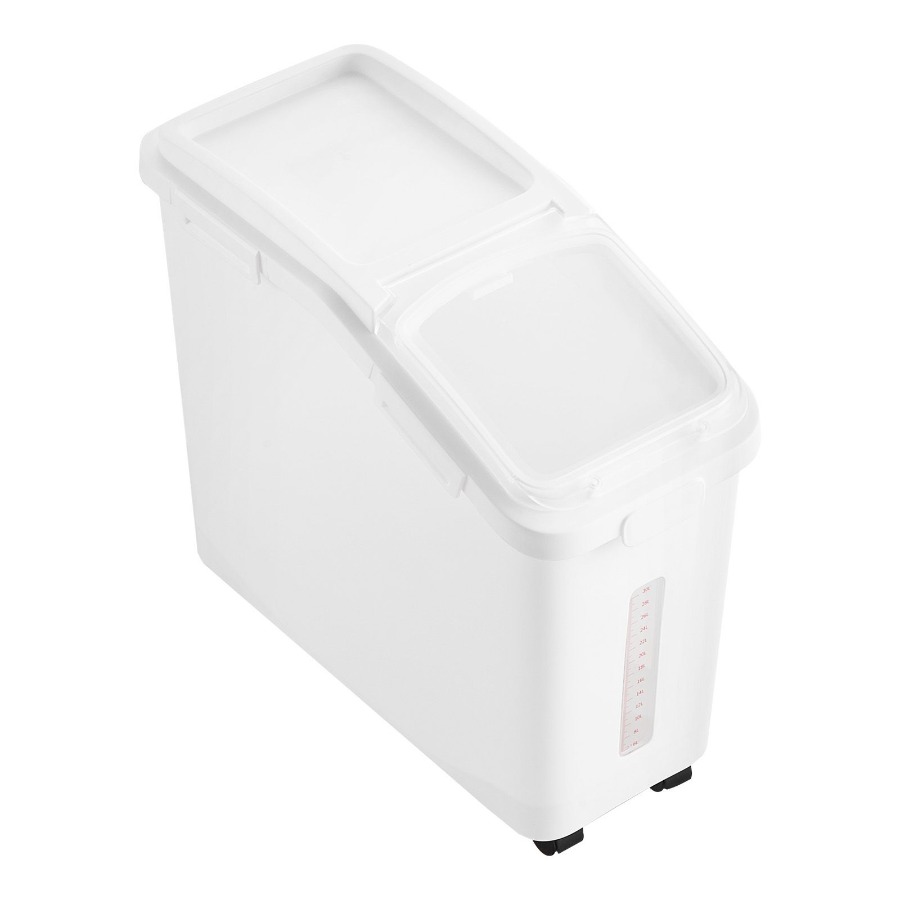 Büyük 11.4 Galon/50L Pirinç Sa - Food Storage With Wheels incelemesi ve fiyatı