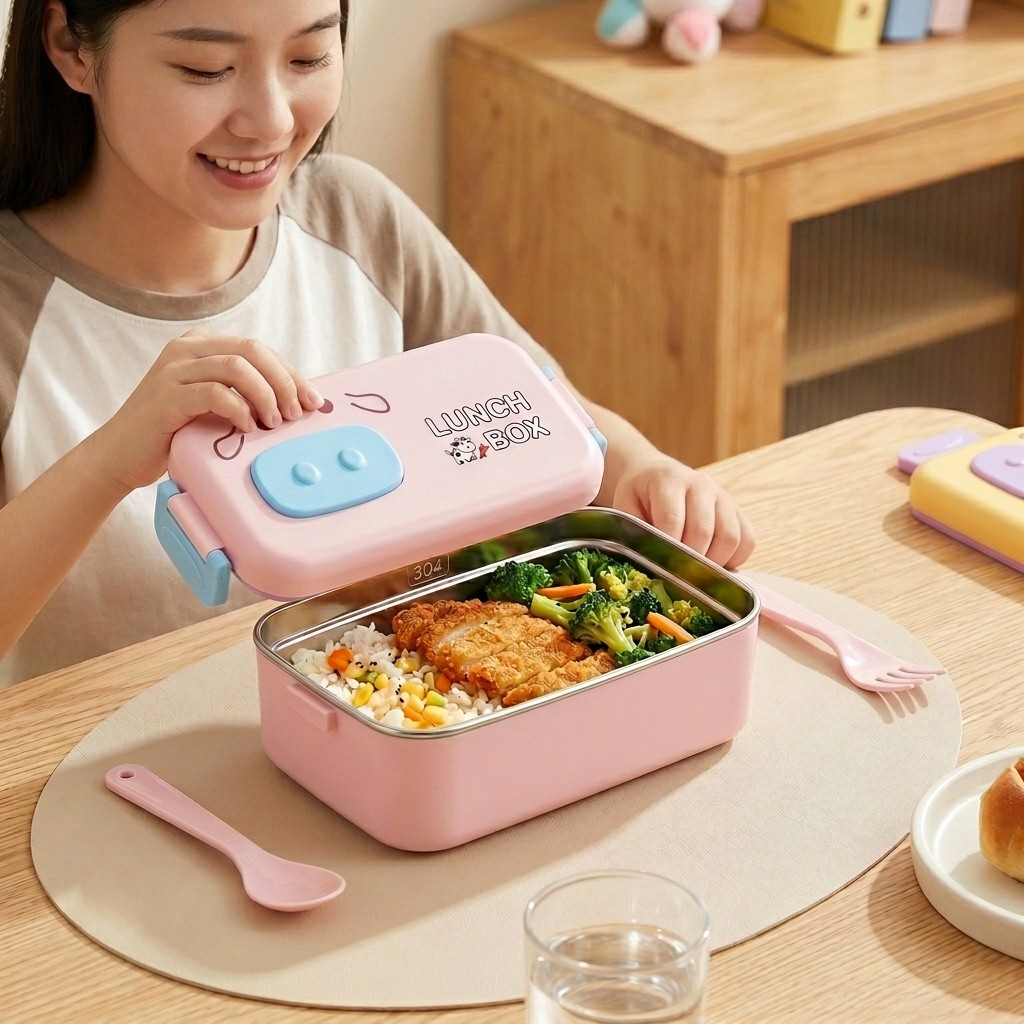 304 Paslanmaz Çelik Bento Kutu - Food Storage Cabinet For Kitchen incelemesi ve fiyatı