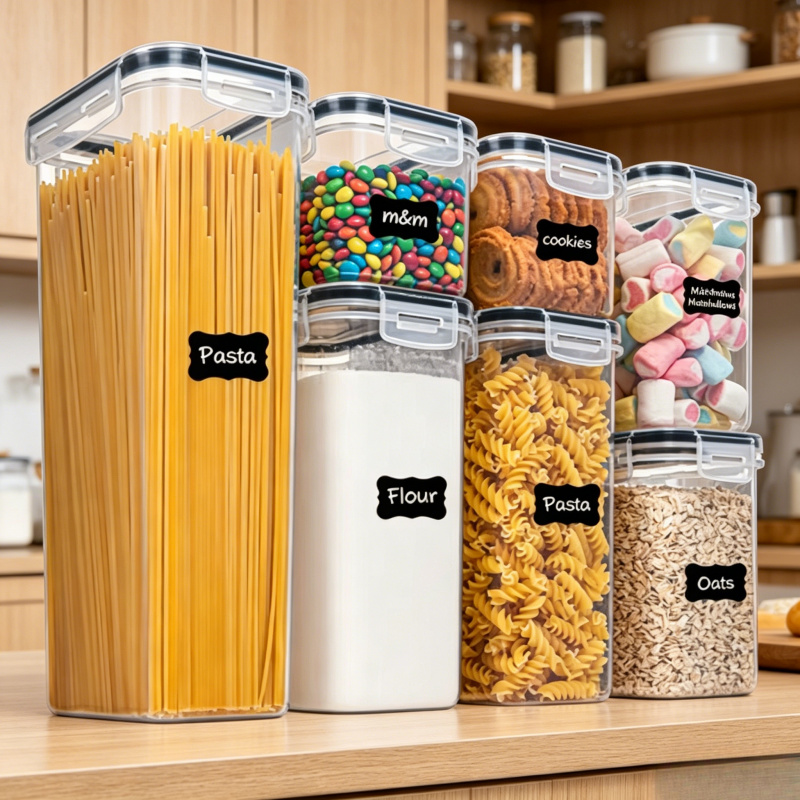 7 Parça Mutfak Gıda Saklama Ka - Food Storage Jar Set incelemesi ve fiyatı