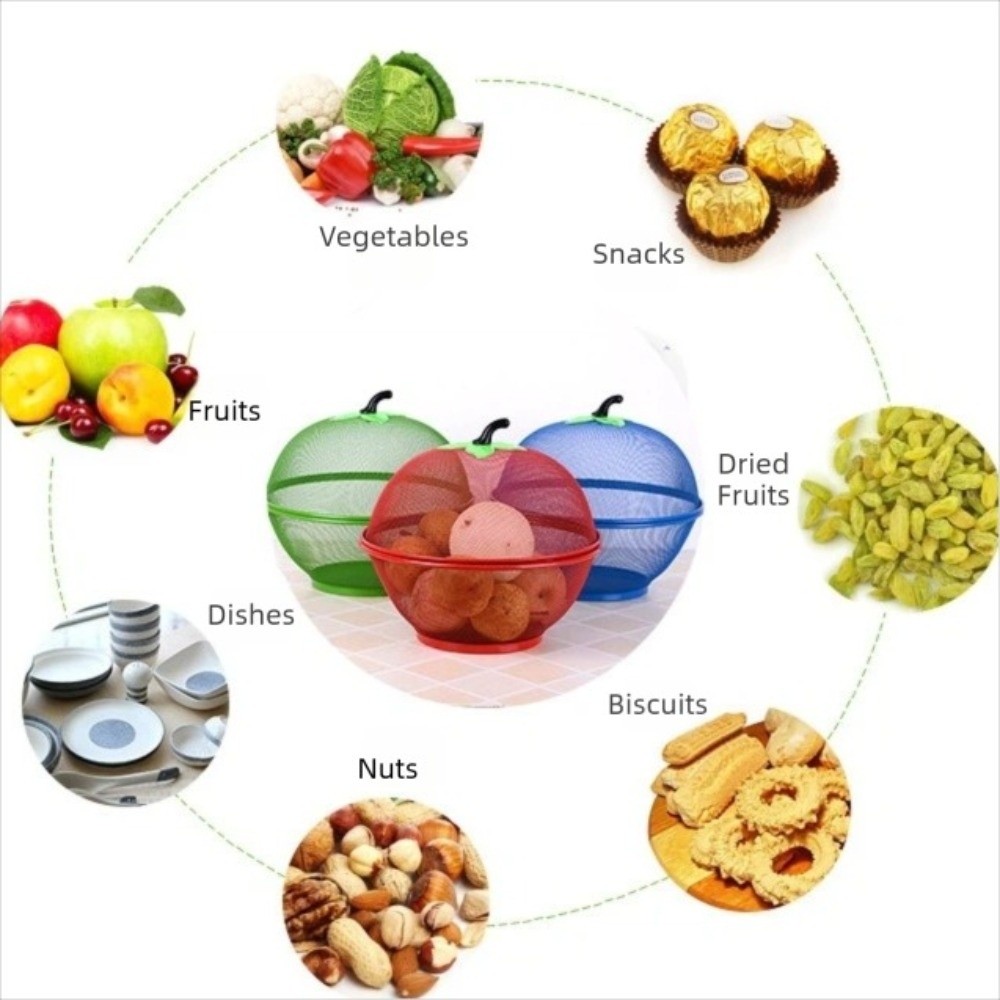 Fileli Kapaklı Metal Meyve Sep - Food Storage Net incelemesi ve fiyatı