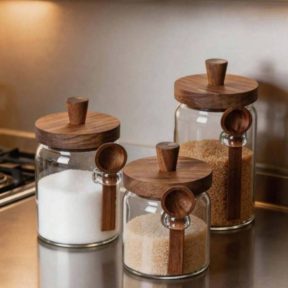 3 Parçalı Set Şeffaf Cam Kavan - Food Storage Set Glass incelemesi ve fiyatı