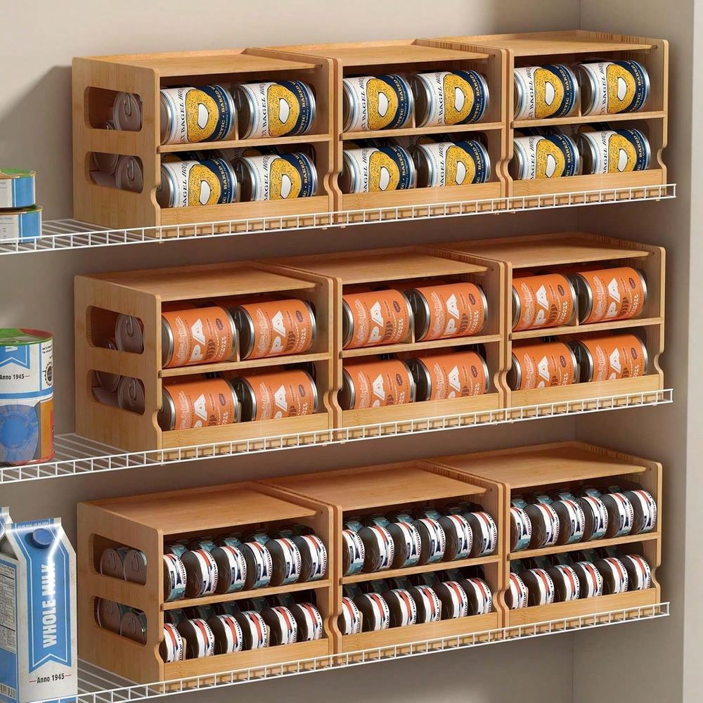 İstiflenebilir Bambu Kedi Mama - Food Storage Dispenser incelemesi ve fiyatı