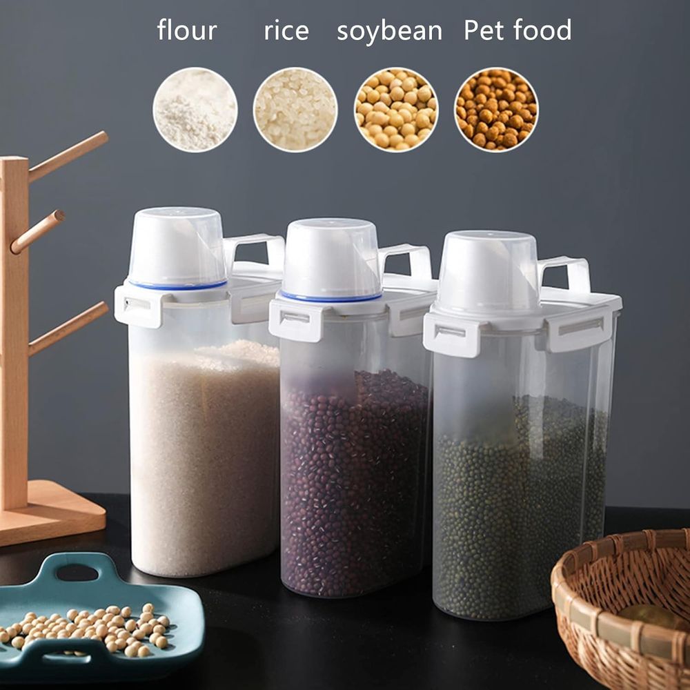 5.5 Lbs Pirinç Hava Geçirmez K - Food Storage Dispenser incelemesi ve fiyatı