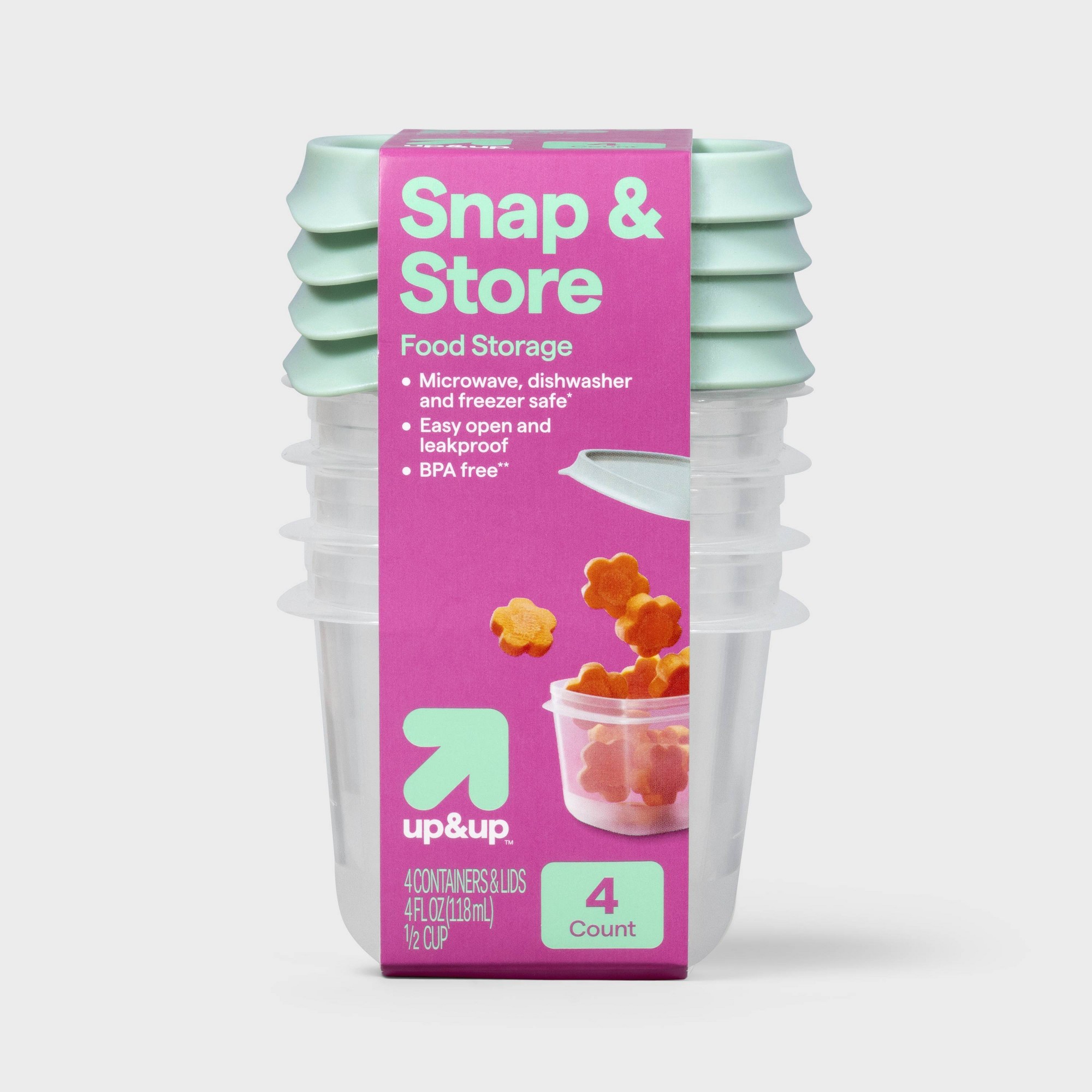 4 adet Mini Kare Yarım Bardak  - Food Storage Meal Prep incelemesi ve fiyatı