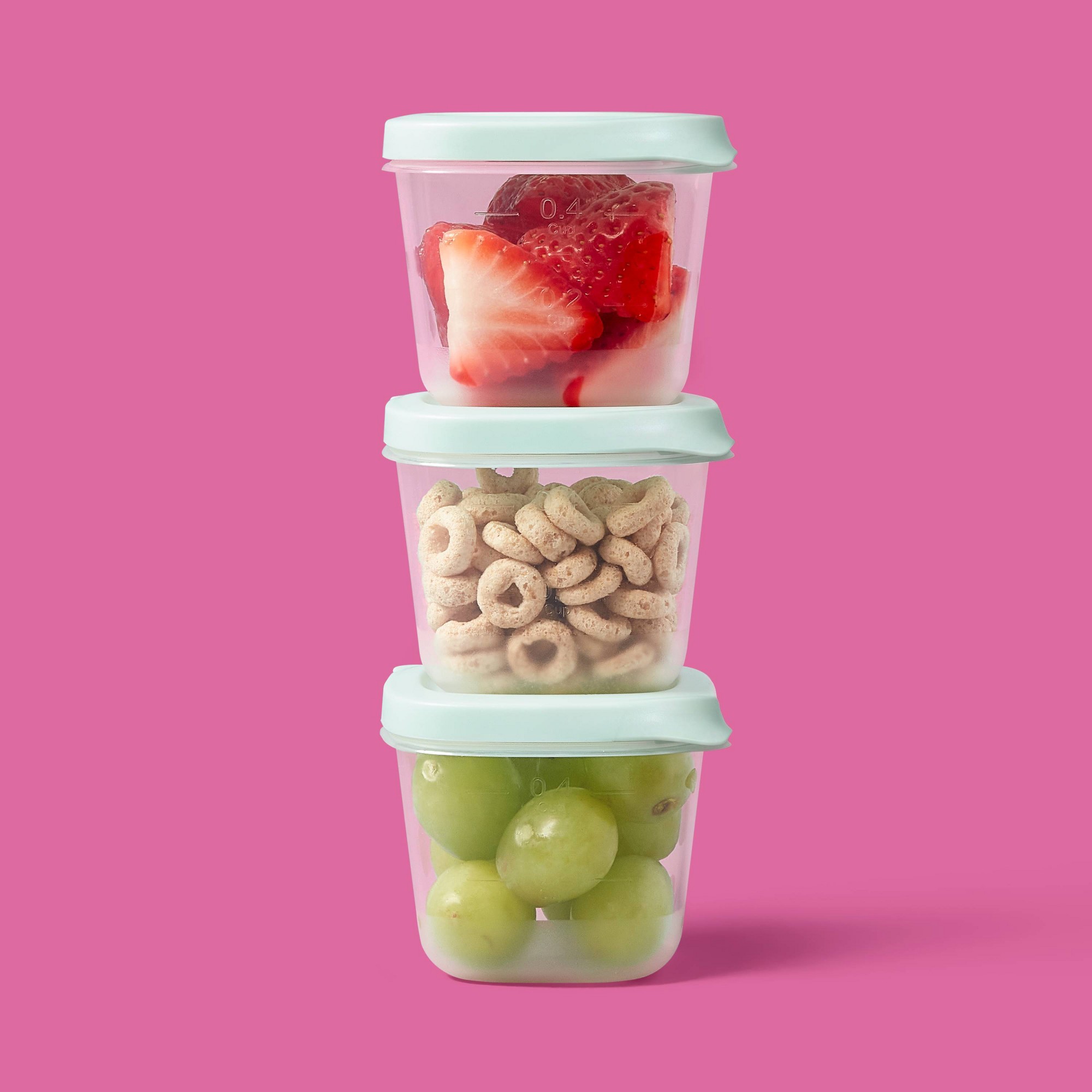 4 adet Mini Kare Yarım Bardak  - Food Storage Meal Prep incelemesi ve fiyatı