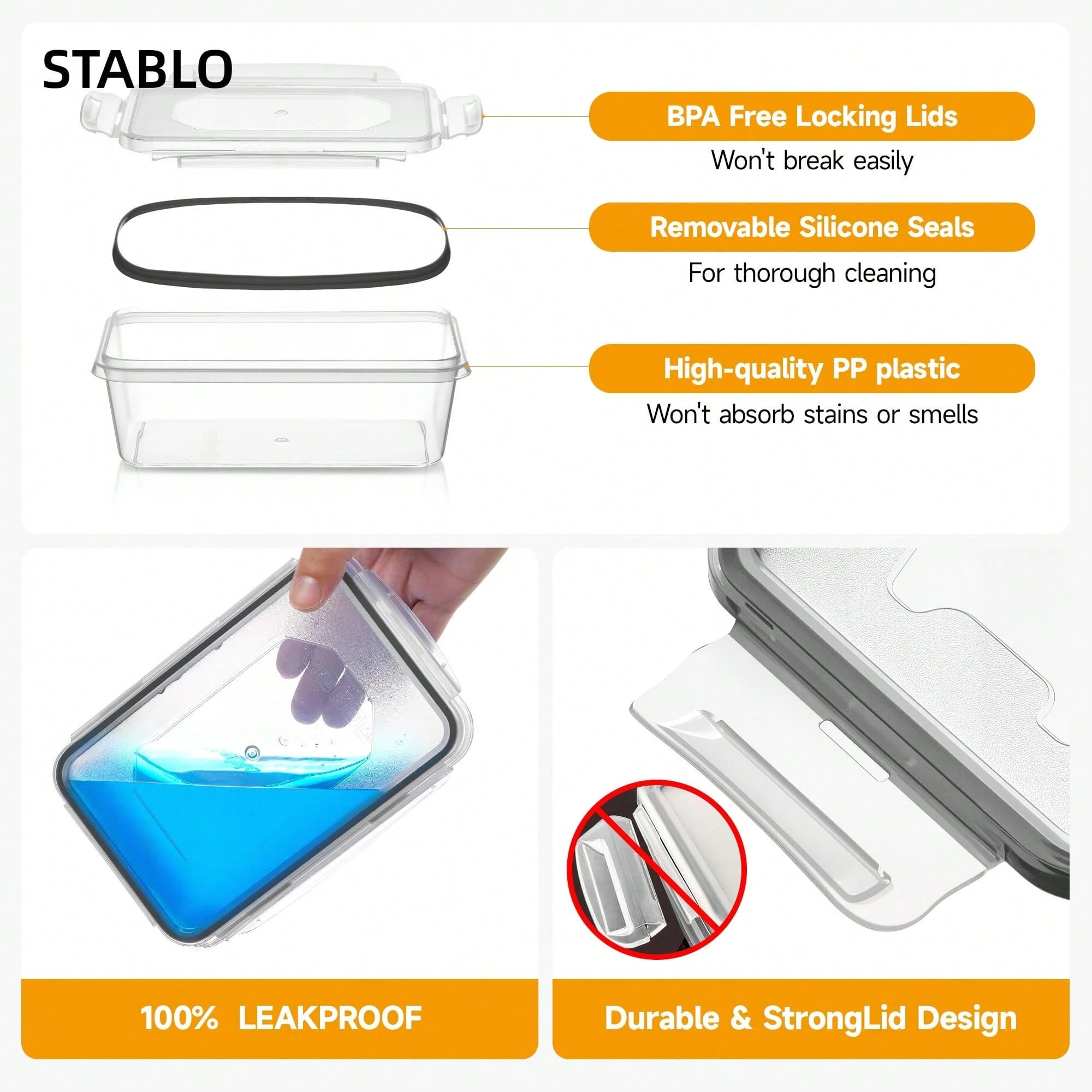 12 Plastik Mühürlü Gıda Saklam - Food Storage Lunch Box incelemesi ve fiyatı