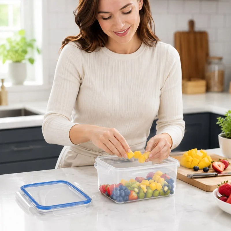 4 Boyutlu Buzdolabı Saklama Ku - Food Storage Lunch Box incelemesi ve fiyatı