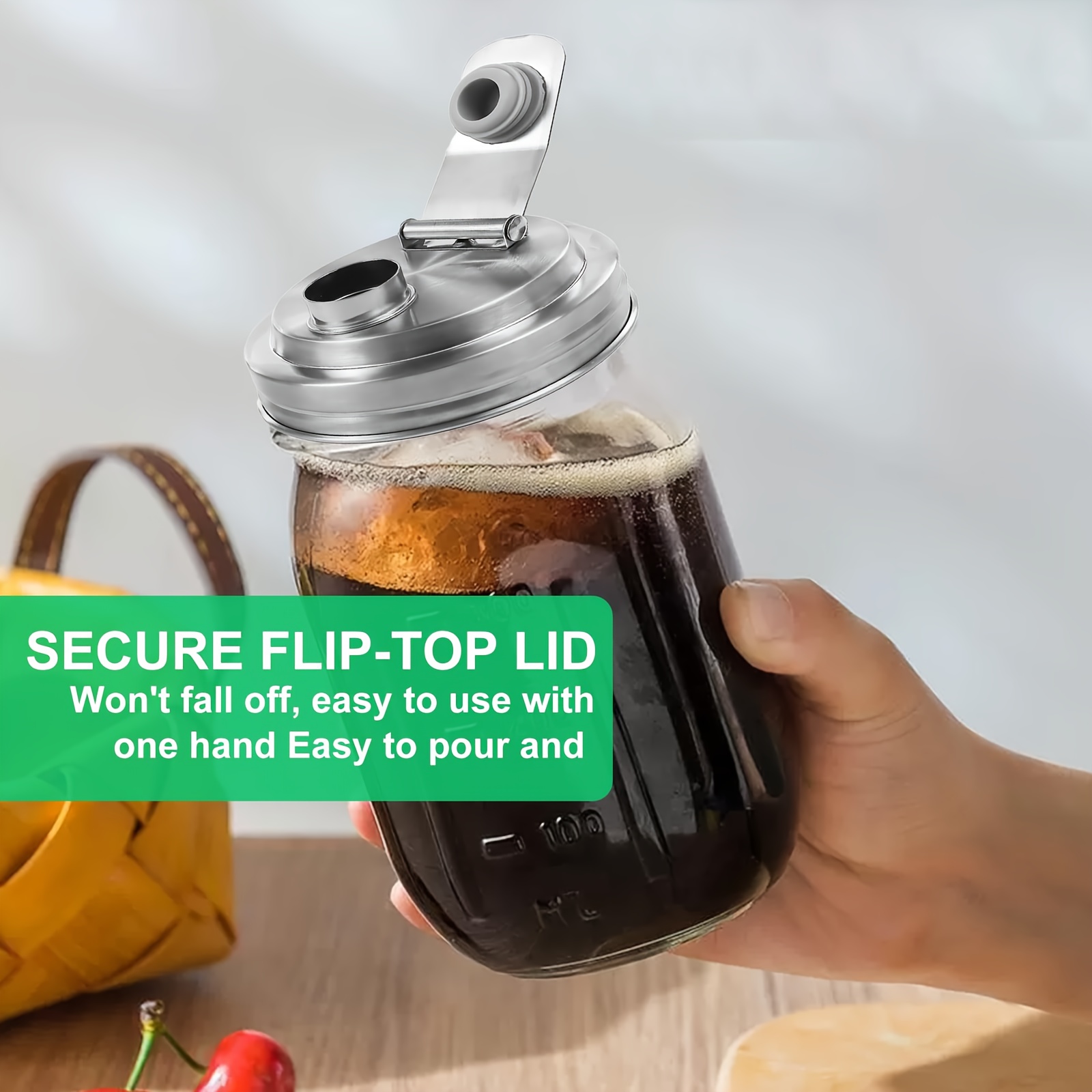 1/2 Paket Geniş Ağızlı Mason K - Mason Jar Wide Mouth incelemesi ve fiyatı