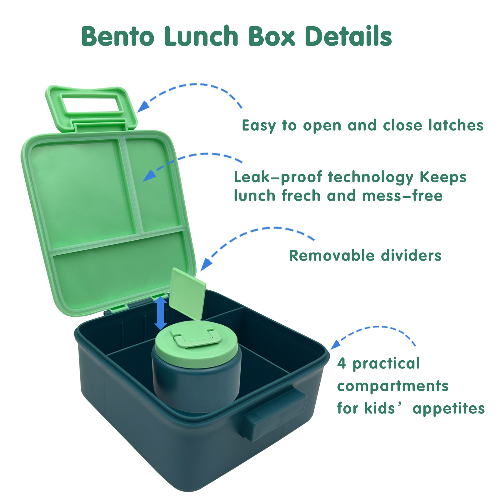 Çocuklar için 1 Set Bento Öğle - Food Storage Safe incelemesi ve fiyatı