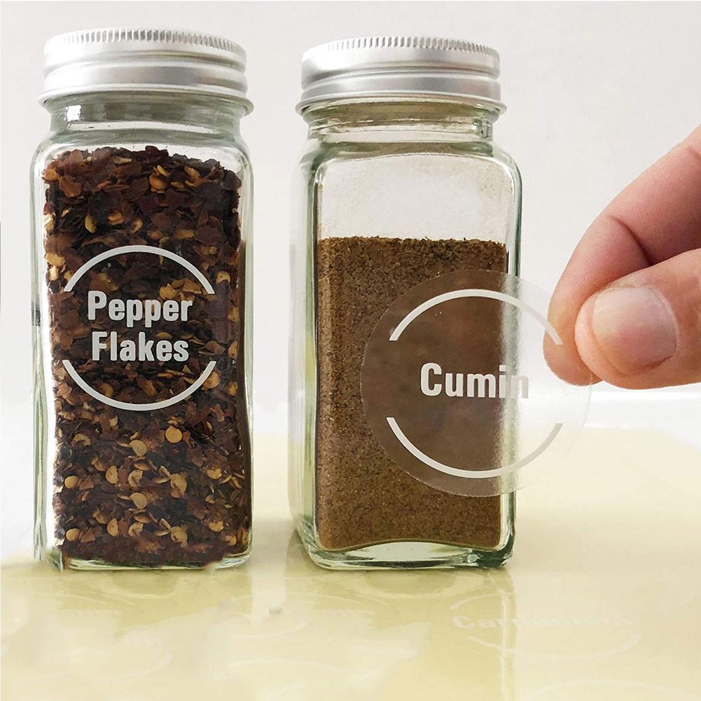 144 adet/takım şeffaf baharat  - Food Storage Jar Set incelemesi ve fiyatı