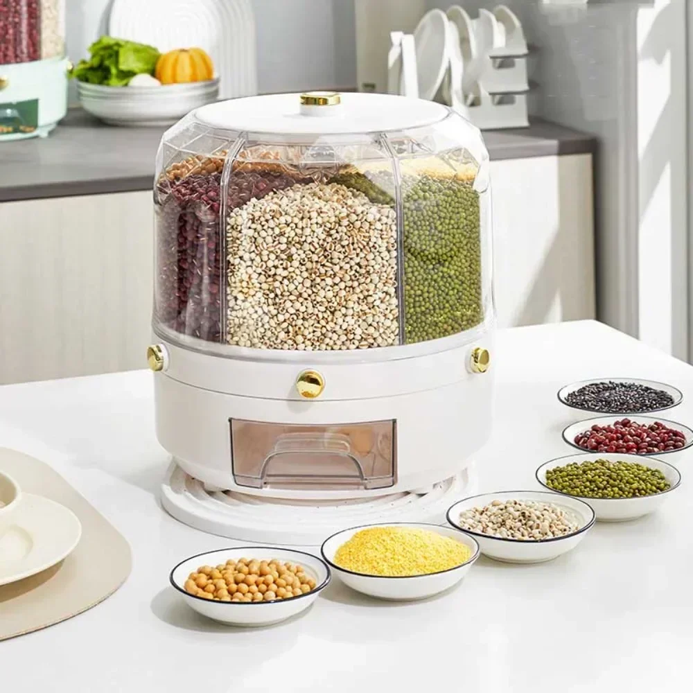 Gıda Sınıfı Döner Tahıl Dağıtı - Food Storage Dispenser incelemesi ve fiyatı