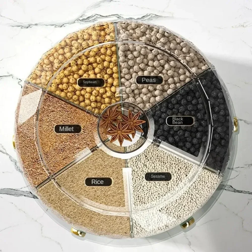 Gıda Sınıfı Döner Tahıl Dağıtı - Food Storage Dispenser incelemesi ve fiyatı