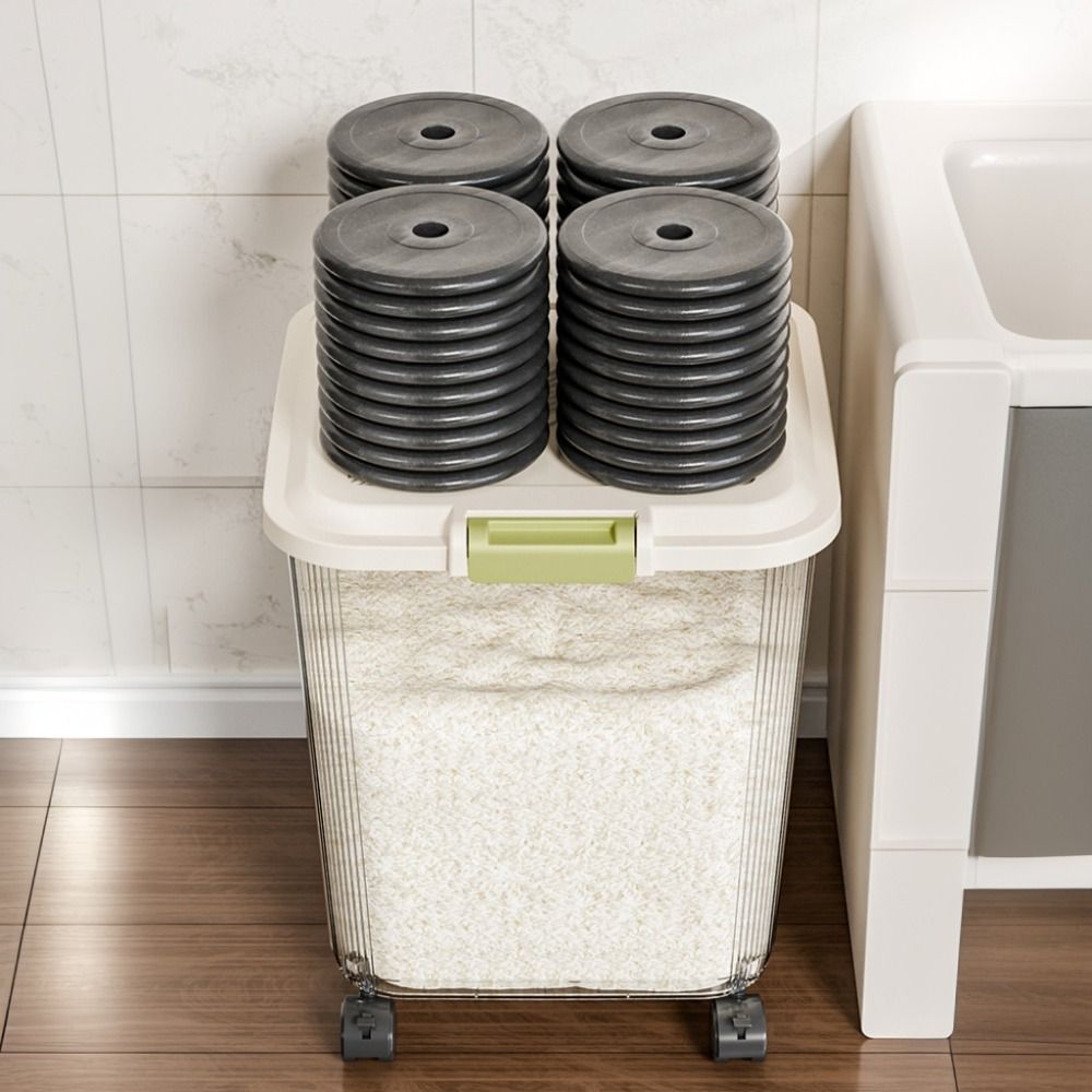 Böcek Geçirmez Pirinç Saklama  - Food Storage With Wheels incelemesi ve fiyatı