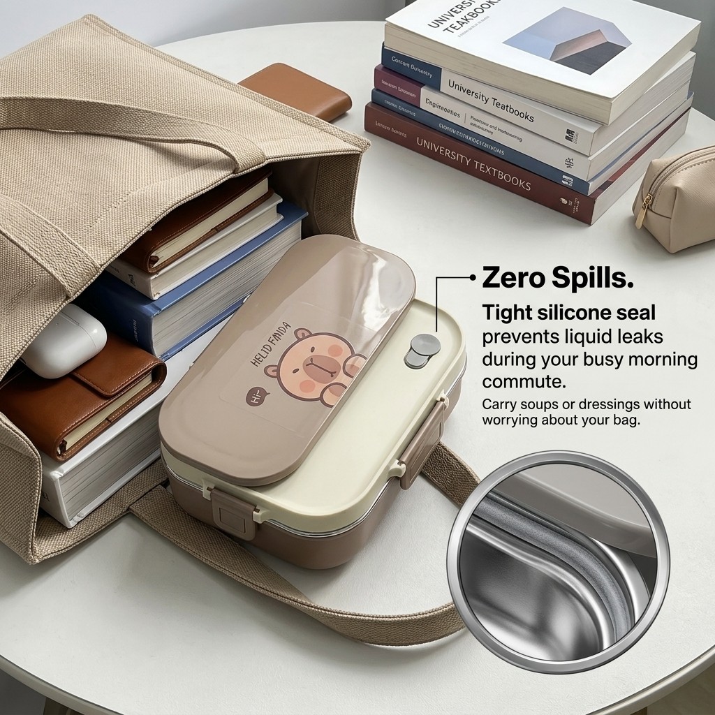 304 Paslanmaz Çelik Bento Öğle - Food Storage Jar Set incelemesi ve fiyatı