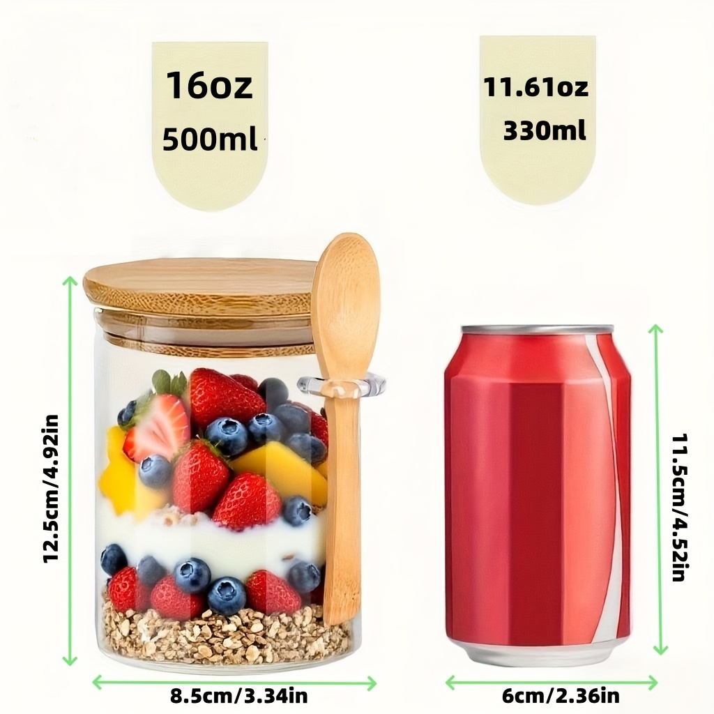 1/2/4/8 Parça Yulaf Ezmesi Cam - Food Storage Jar Set incelemesi ve fiyatı
