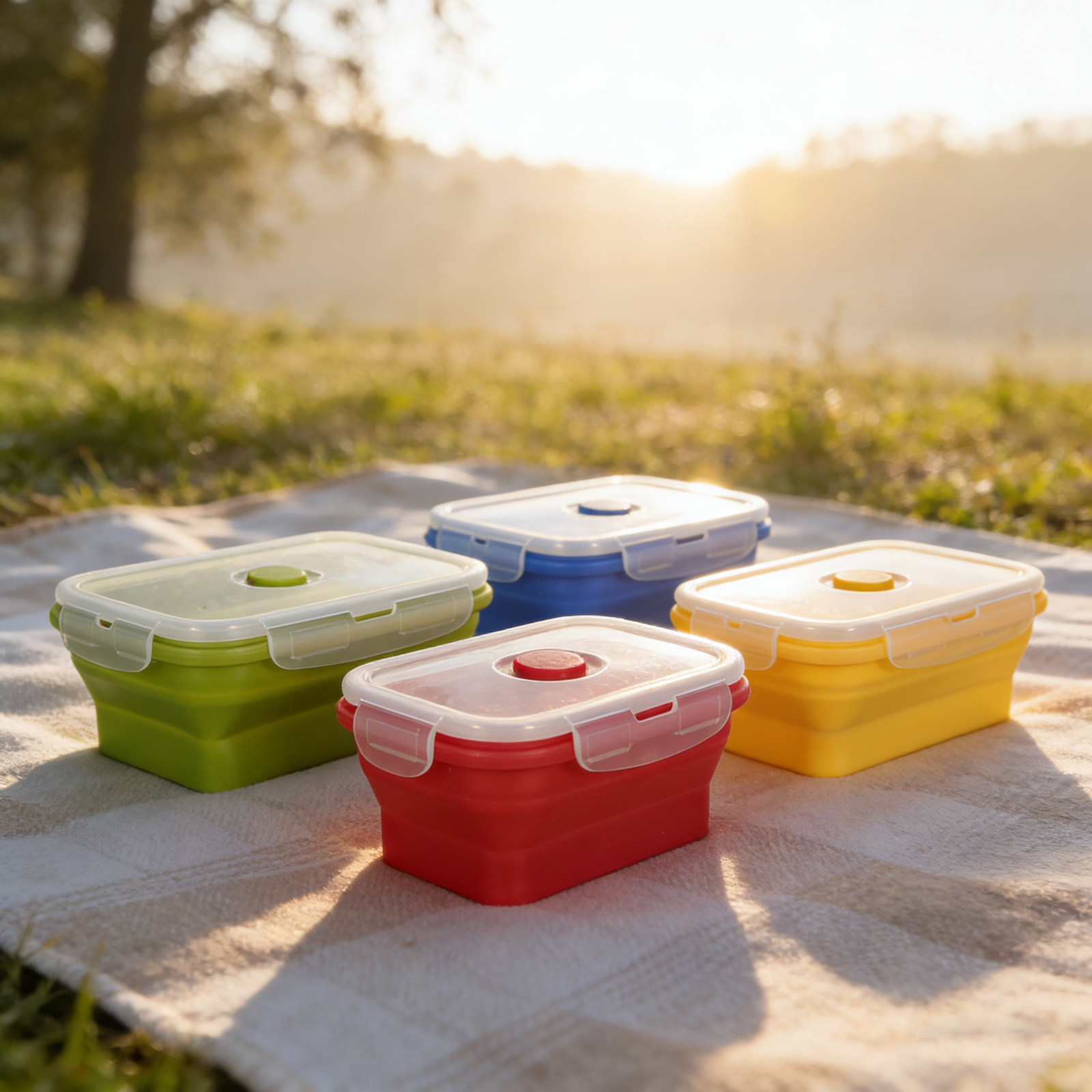 4 Adet Katlanabilir Silikon Öğ - Food Storage Safe incelemesi ve fiyatı