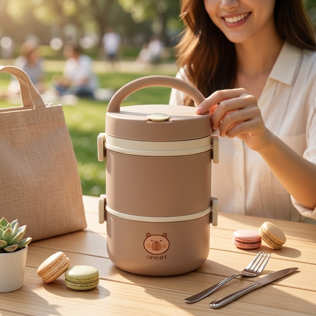 304 Paslanmaz Çelik Termal Öğl - Food Storage Jar Set incelemesi ve fiyatı