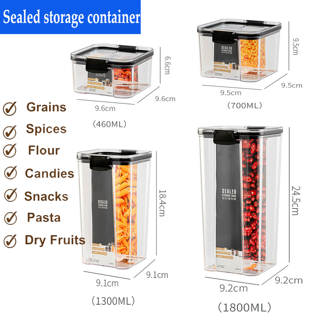 4'lü Set Mutfak İstiflenebilir - Food Storage Jar Set incelemesi ve fiyatı