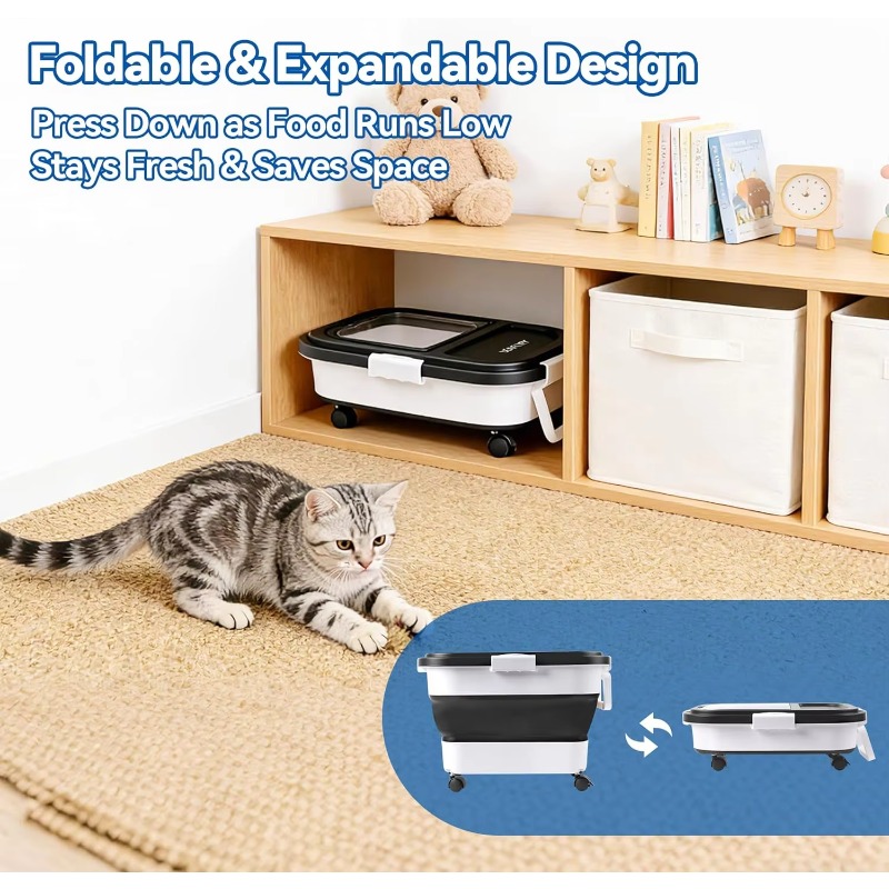 Köpek Maması Saklama Kabı 20-2 - Food Storage With Wheels incelemesi ve fiyatı