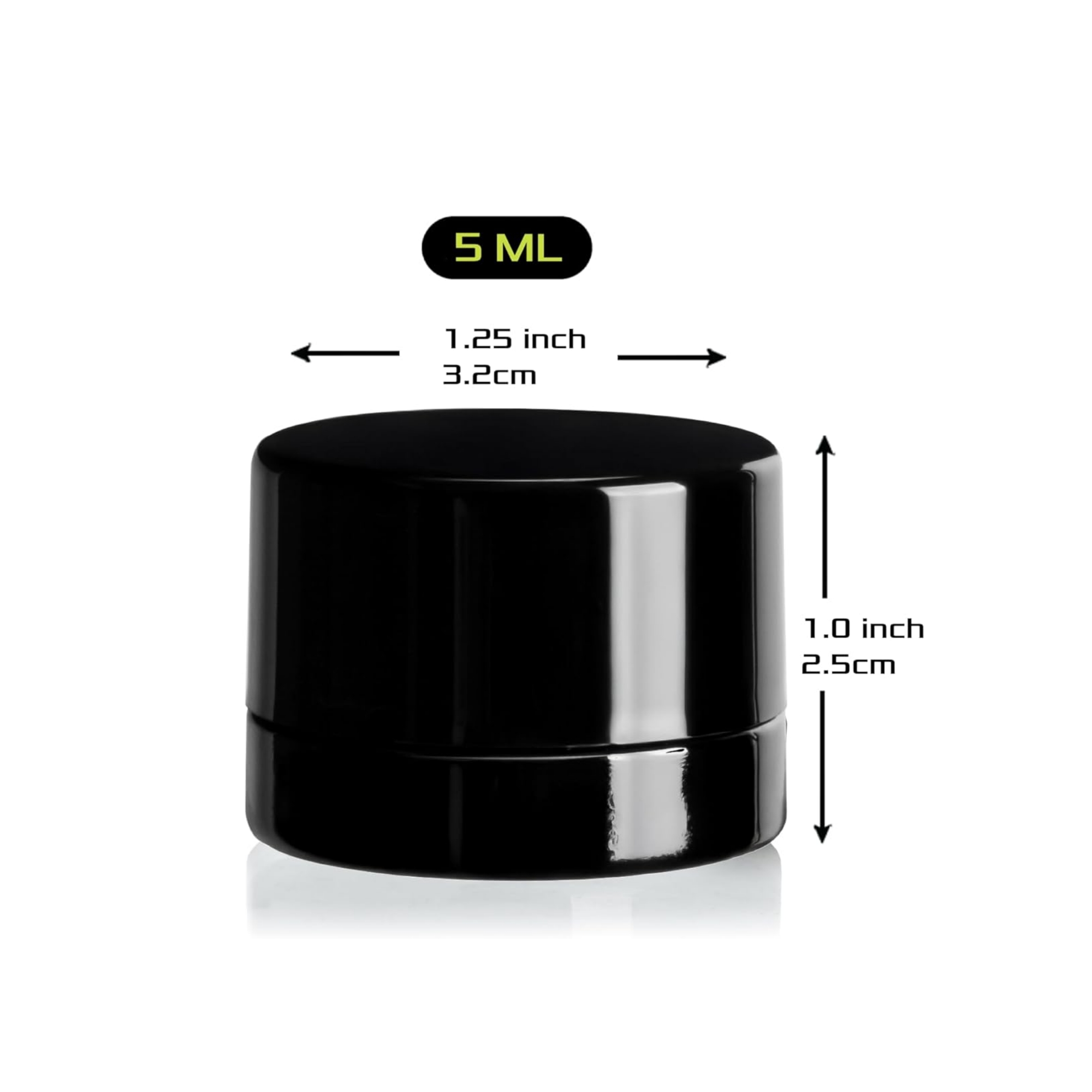 5 ml Kalın Siyah Cam Kavanozla - Food Storage Glass Container Set incelemesi ve fiyatı