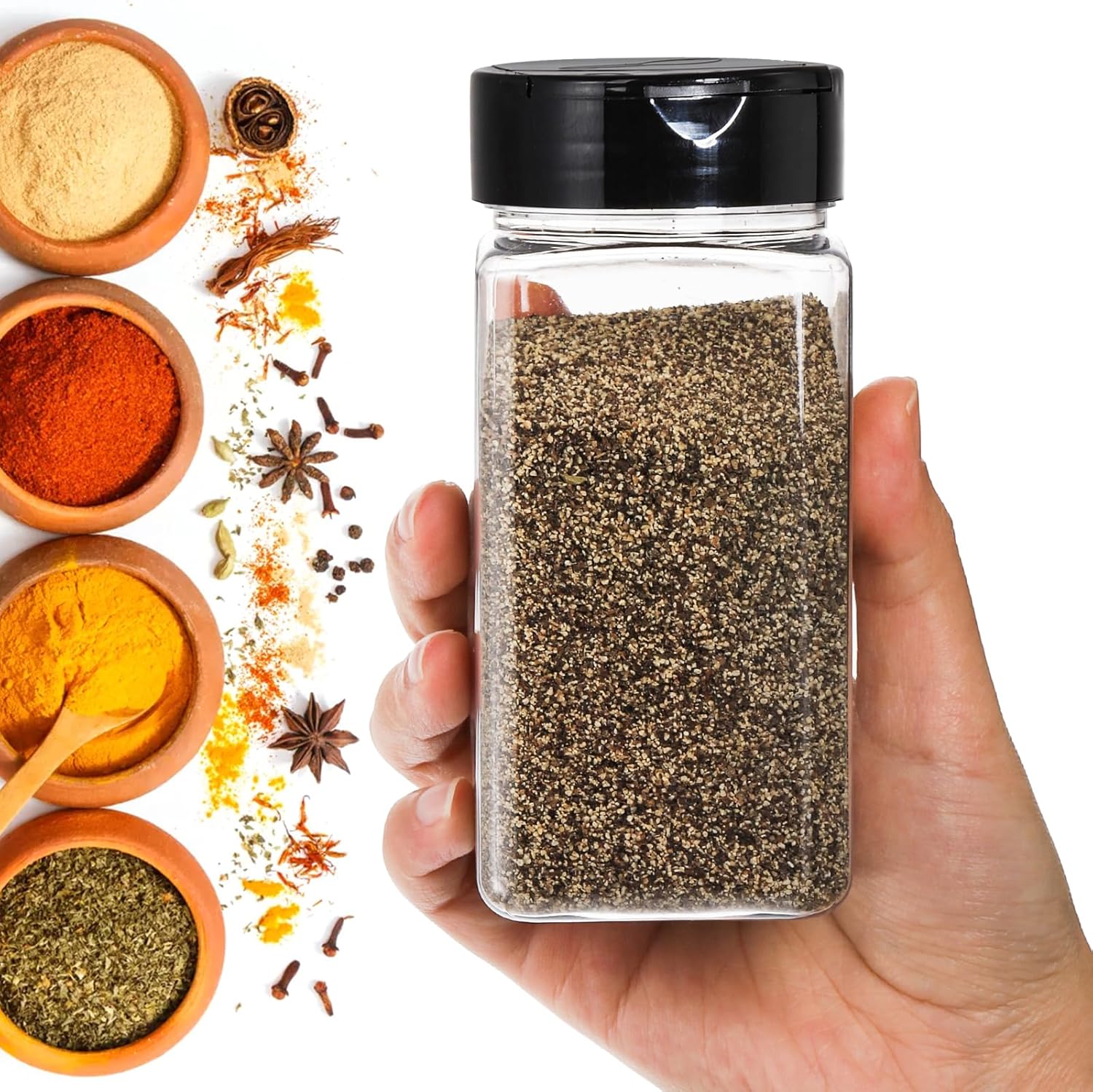Kare Büyük Plastik Baharat Kav - Food Storage Heat incelemesi ve fiyatı