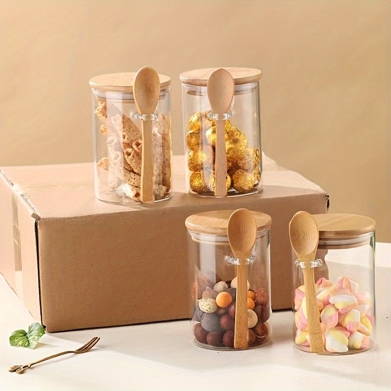 280 ml Şekerlik, Bisküvi Kavan - Food Storage Set Glass incelemesi ve fiyatı