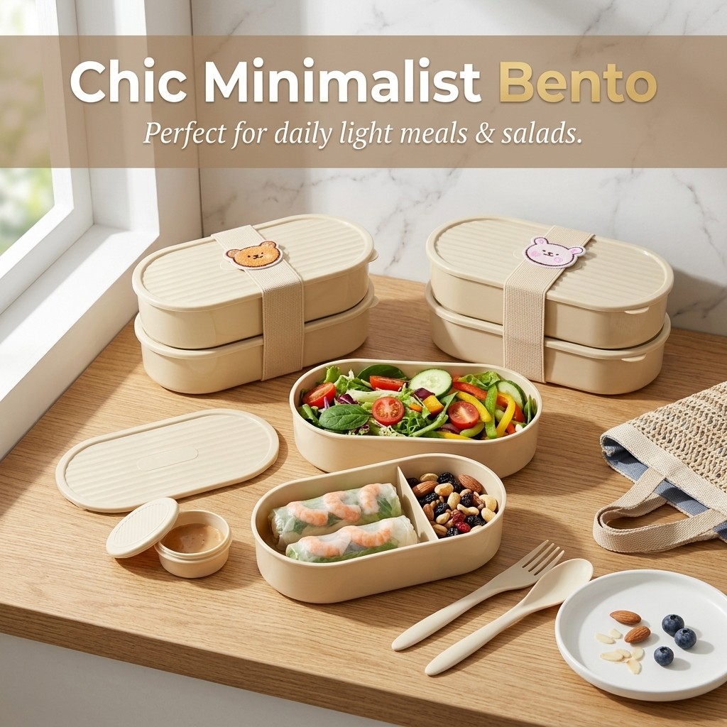 Çift Katmanlı Oval Öğle Yemeği - Food Storage Safe incelemesi ve fiyatı