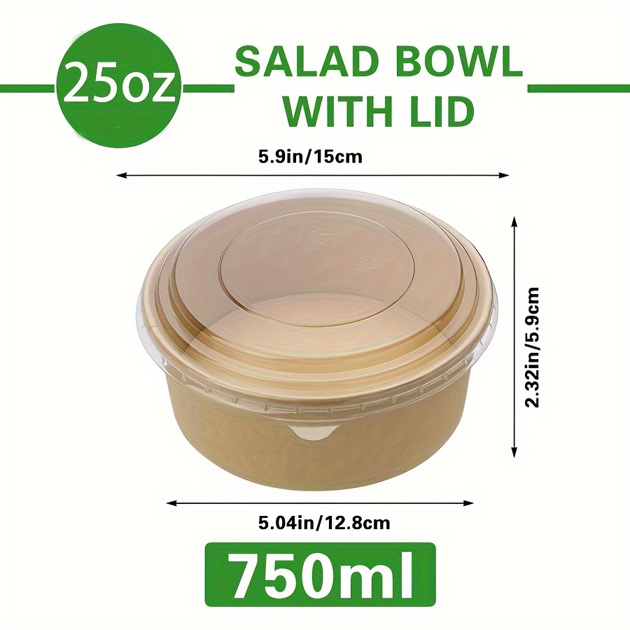 25Oz/750Ml 25/50'li Paket Kapa - Food Storage Lunch Box incelemesi ve fiyatı