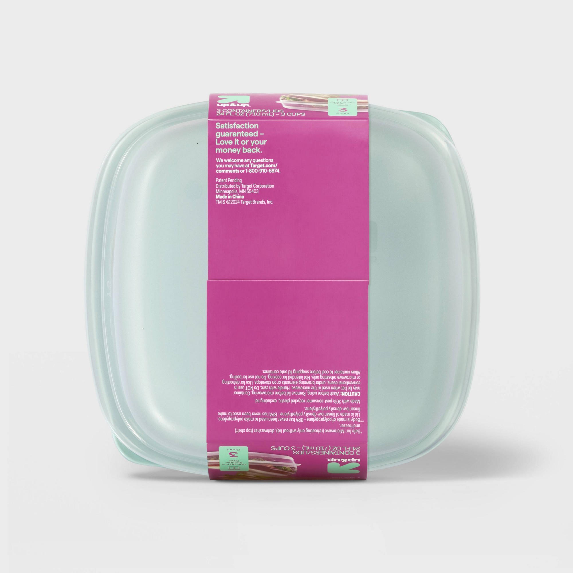 3 adet kare şekilli, kilitli k - Food Storage Meal Prep incelemesi ve fiyatı