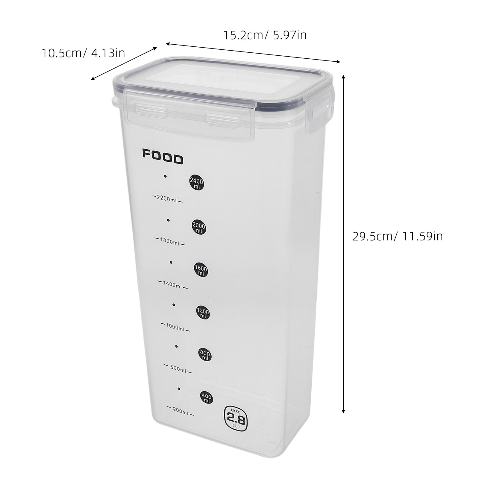 2 Adet Şeffaf Tahıl Saklama Ka - Food Storage Dispenser incelemesi ve fiyatı