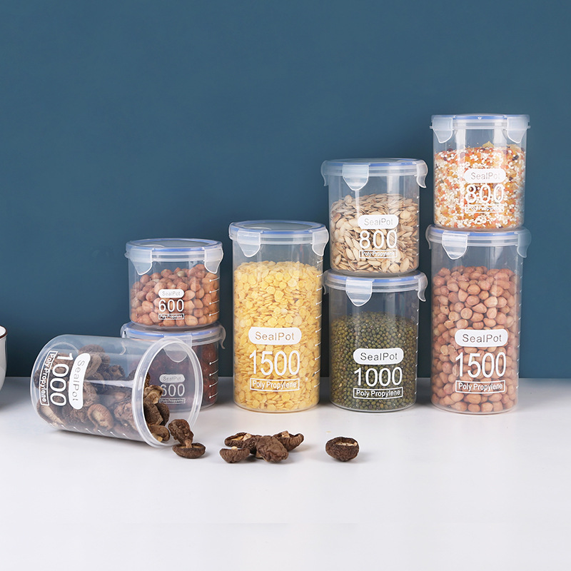 1-4 adet mühürlü kavanoz ölçek - Food Storage Jar Set incelemesi ve fiyatı