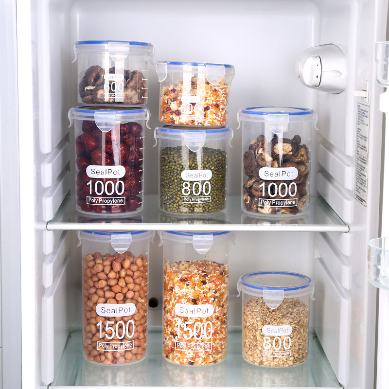 1-4 adet mühürlü kavanoz ölçek - Food Storage Jar Set incelemesi ve fiyatı