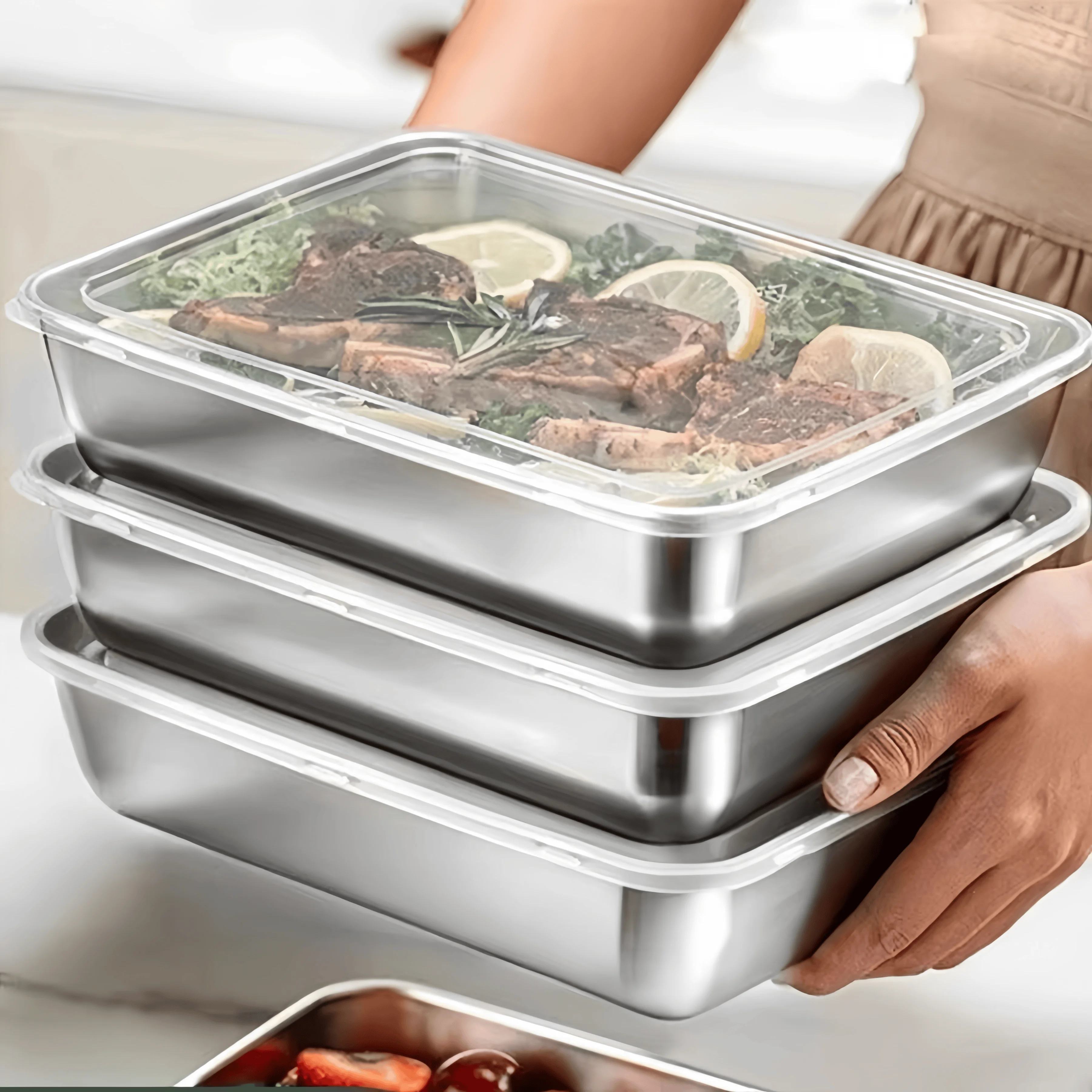 Paslanmaz Çelik Sızdırmaz Öğle - Food Storage Lunch Box incelemesi ve fiyatı